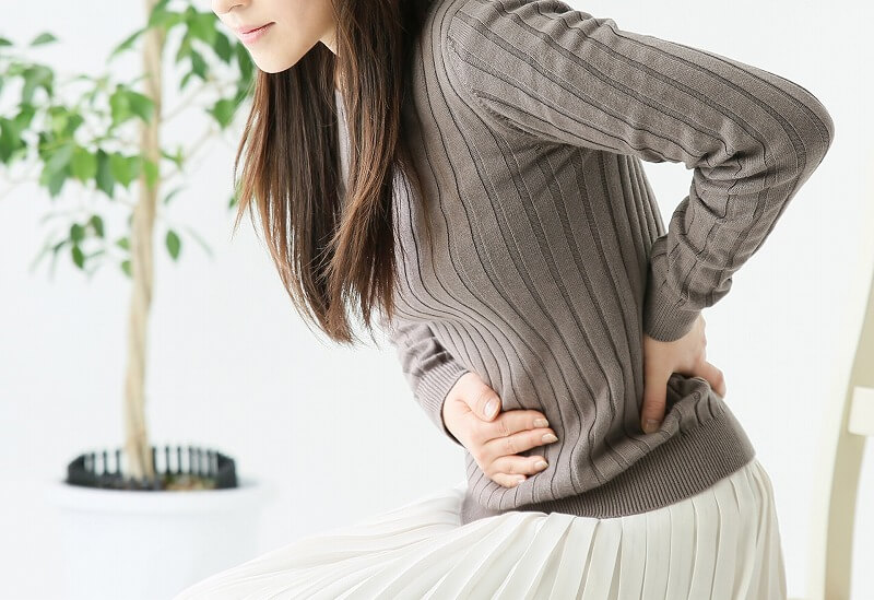 不妊につながる腰痛の原因 子宮や卵巣の疾患